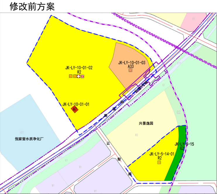 昆明经开区倪家营三组城改项目调规，住宅区配套从5个变28个