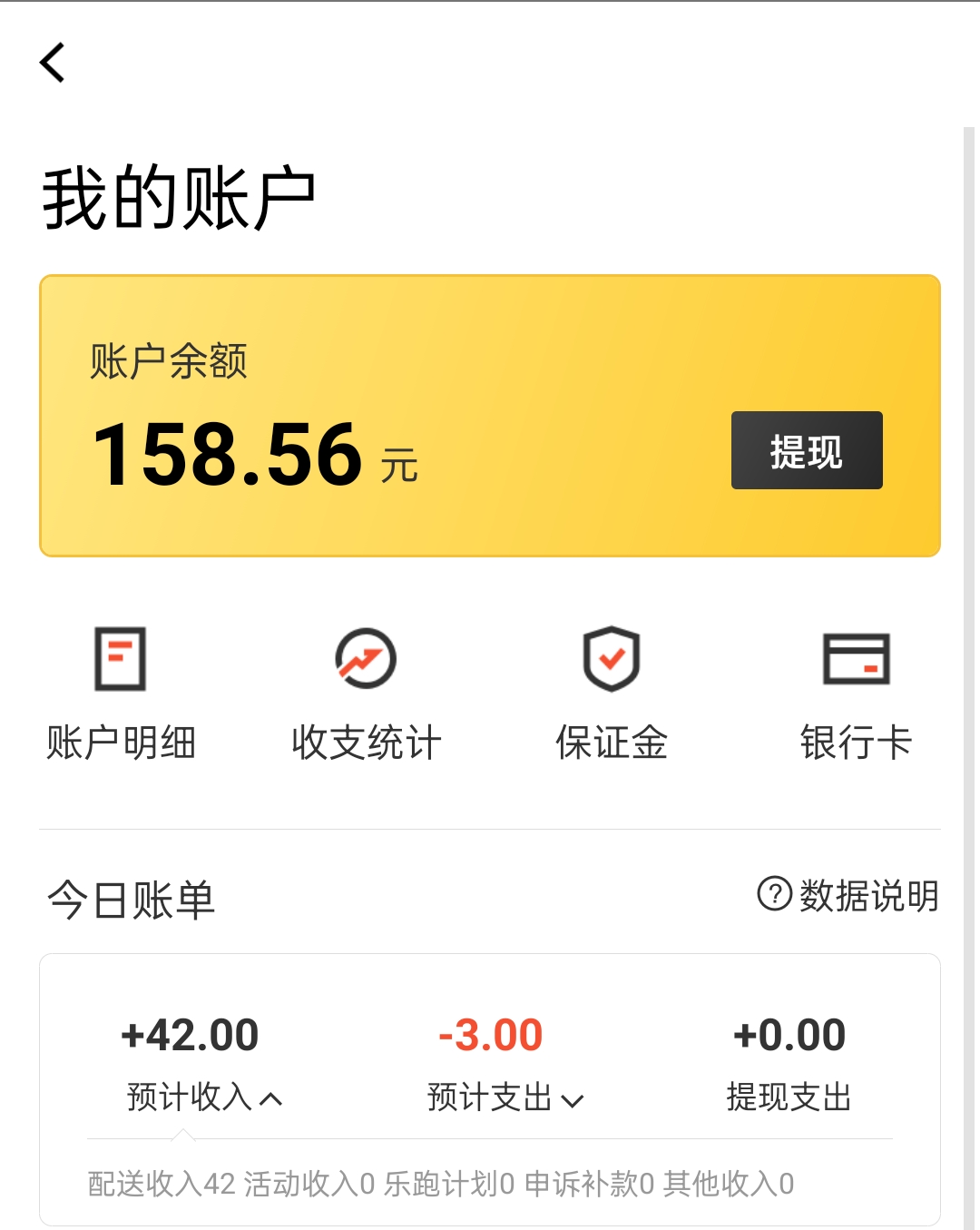 7日美团众包收入今天晚上单子较少,3个小时一共跑了8单,大部分都是