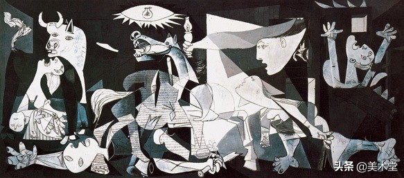 毕加索名画赏析:立体主义的巅峰之作《格尔尼卡》
