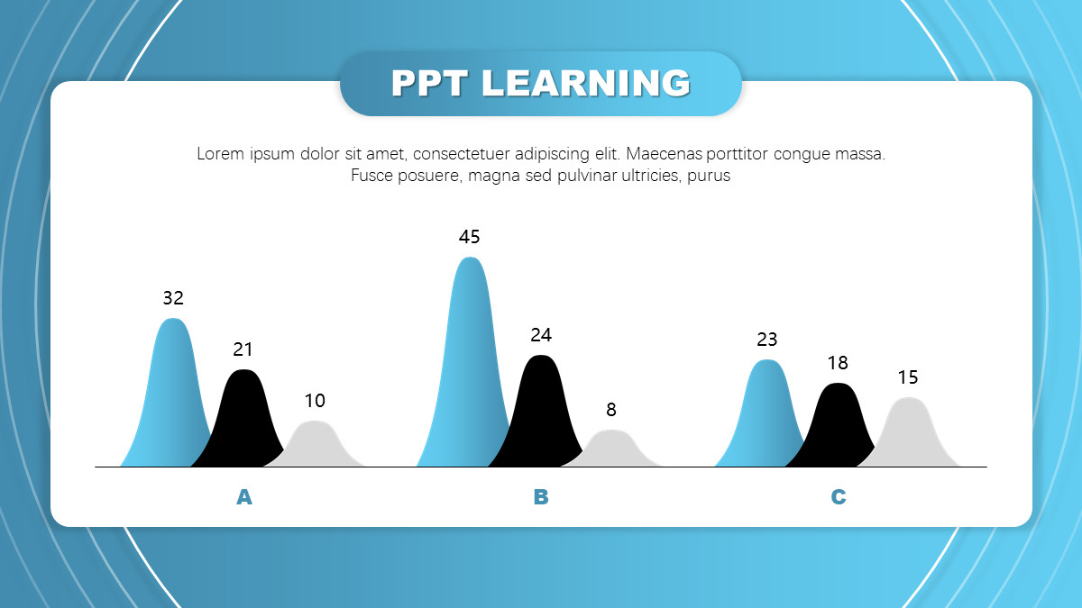 拒绝PS！用PPT就能做出这种让人眼前一亮的图表