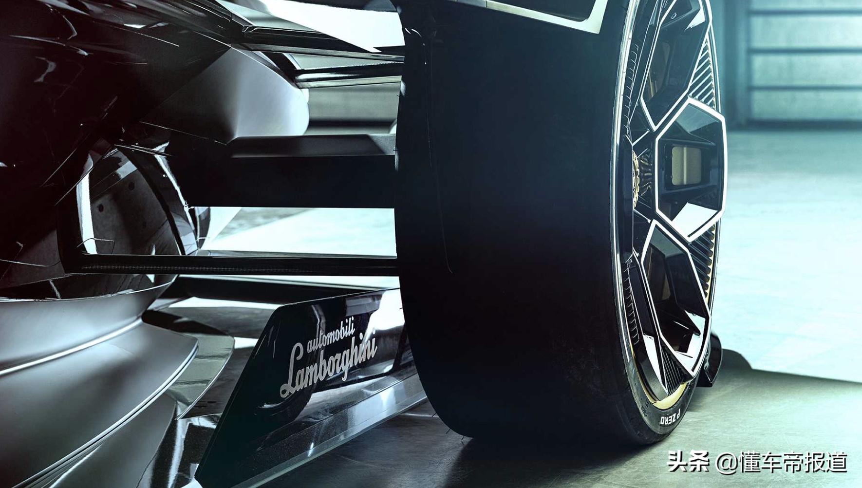 采用单座设计 兰博基尼Lambo V12 Vision Gran Turismo概念车官图