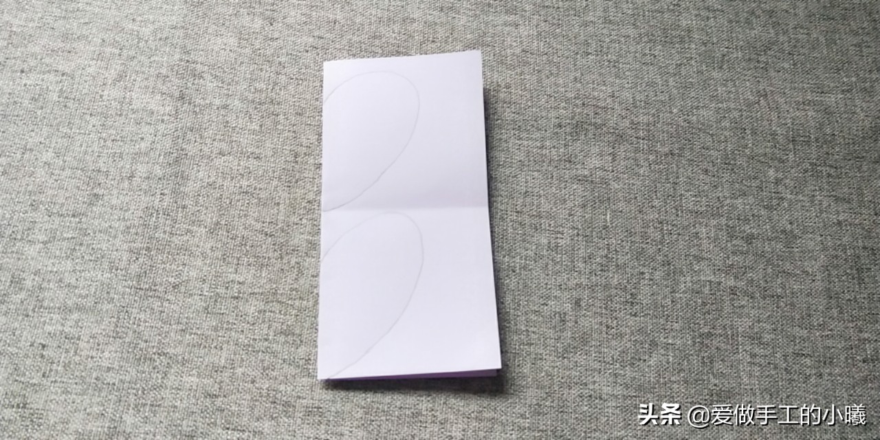 教你做一个立体爱心贺卡，一打开就心花怒放