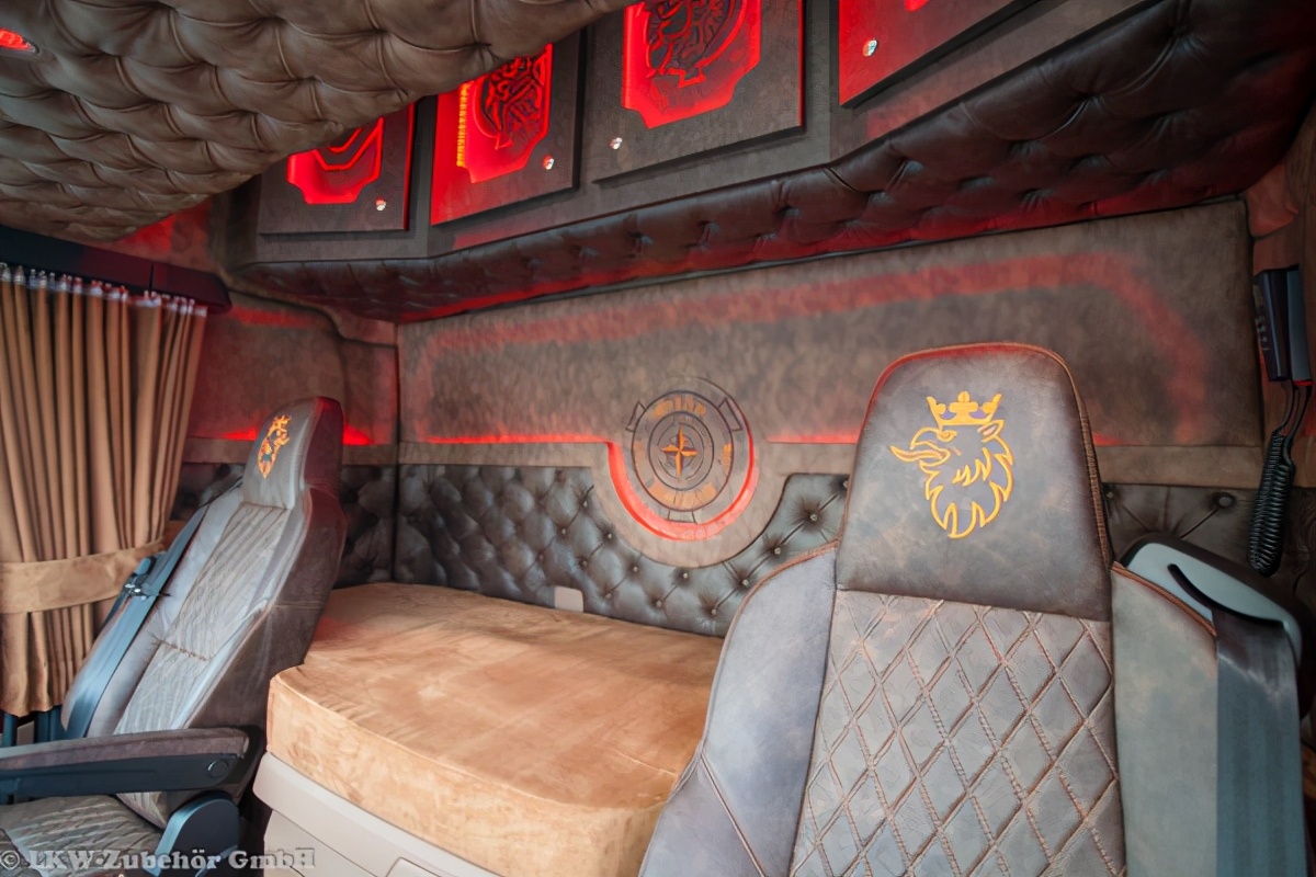 卡车内装潢图片大全(原车内饰不满意) - 赤虎壹号