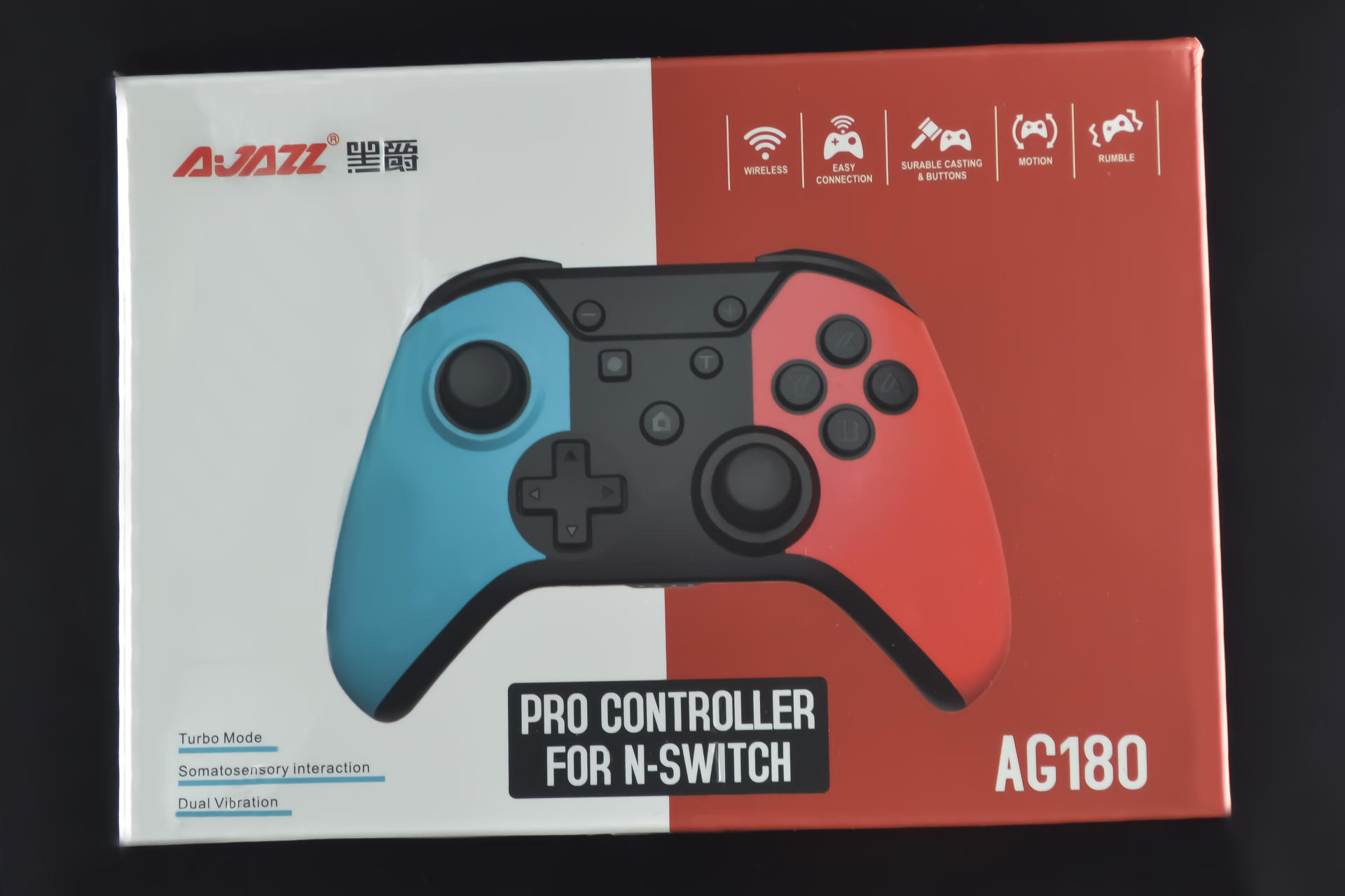 第三方更有料，玩Switch 我选黑爵AG180游戏手柄