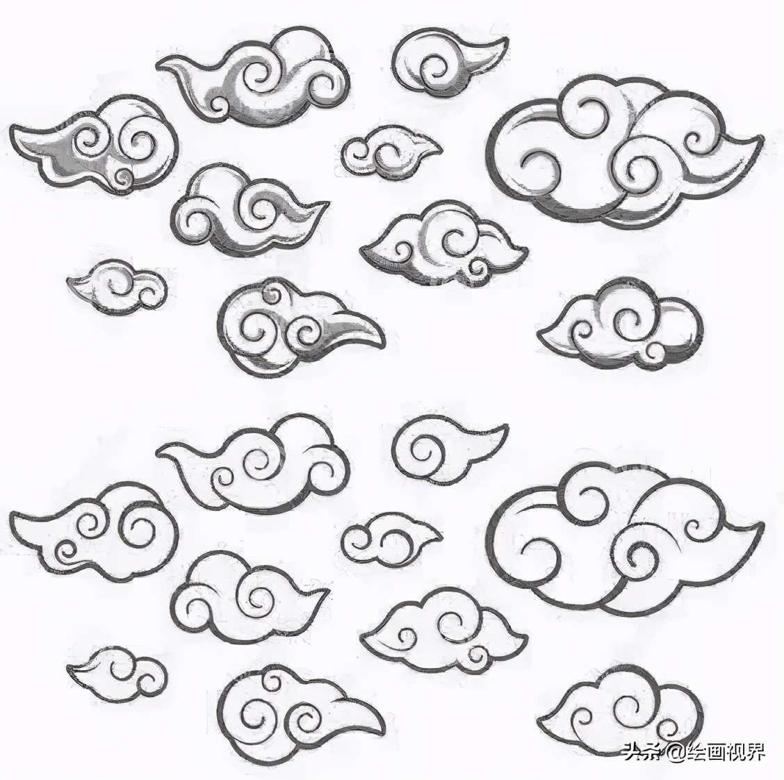 祥云图案图片(祥云很难画) - 赤虎壹号