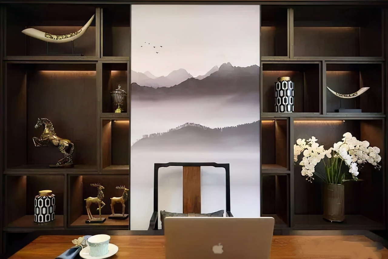 杭州夫妇的165㎡新家，以中式为风，满屋的诗情画意，太古典了