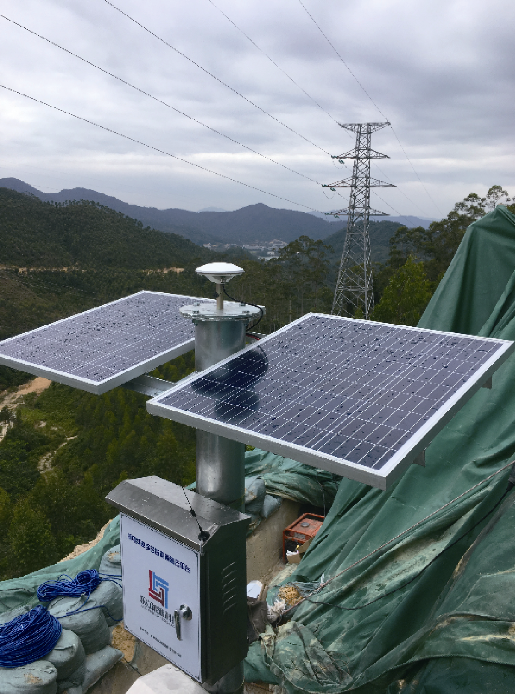 北斗高精定位在輸電桿塔邊坡監(jiān)視上的研究與應(yīng)用