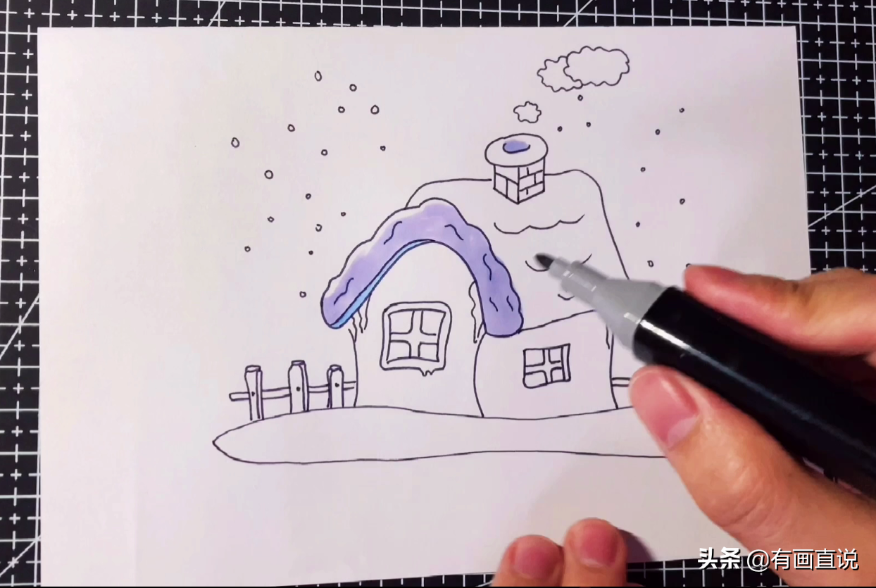 小房子简笔画怎么画(不同房子的画法介绍)