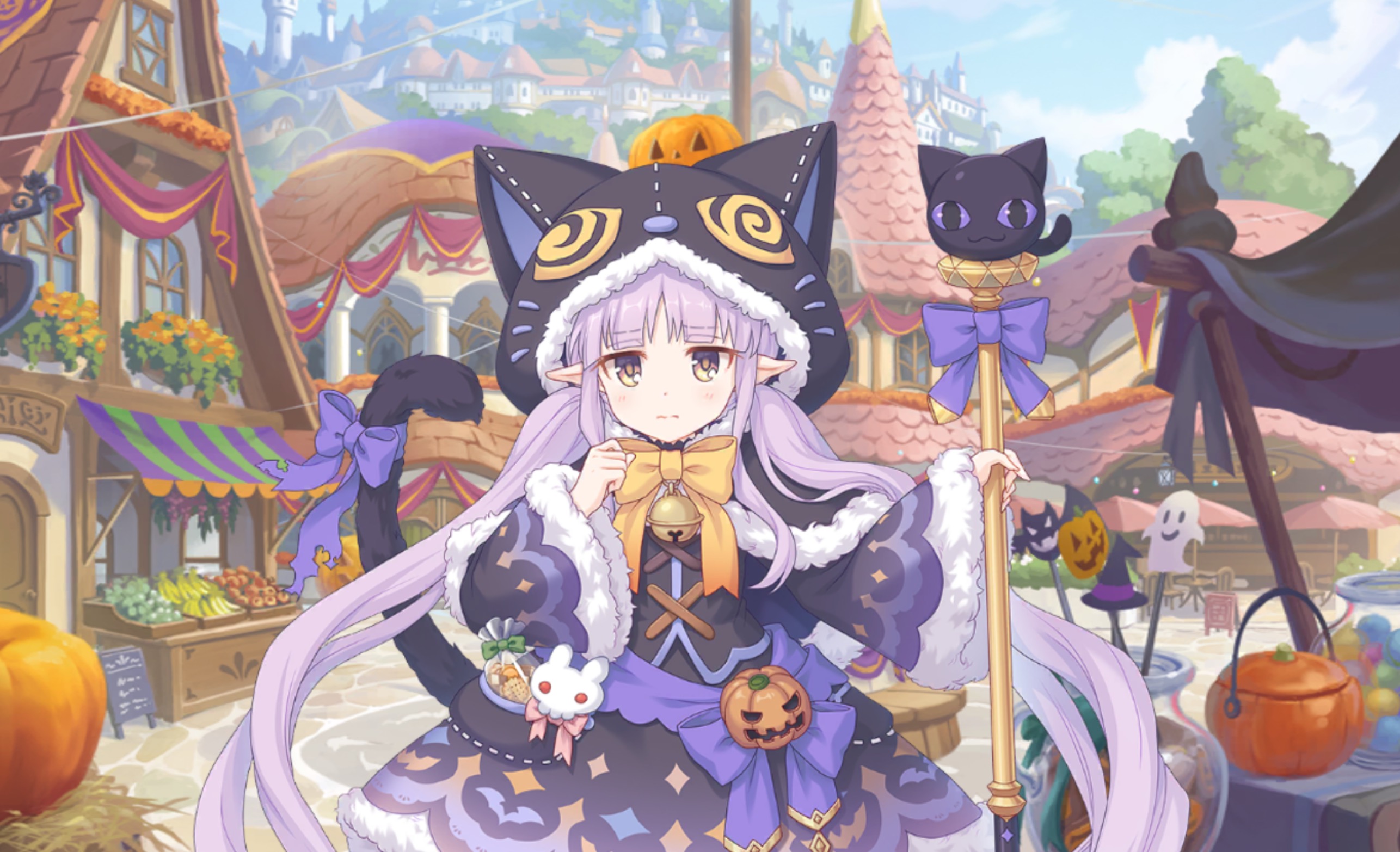 《公主连结re:dive》万圣节镜华天仙下凡