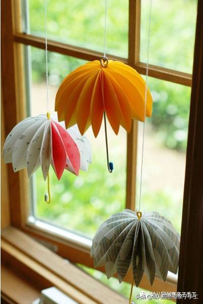 雨伞怎么折(这些小伞创意手工教程简直美翻天) - seo葵花宝典