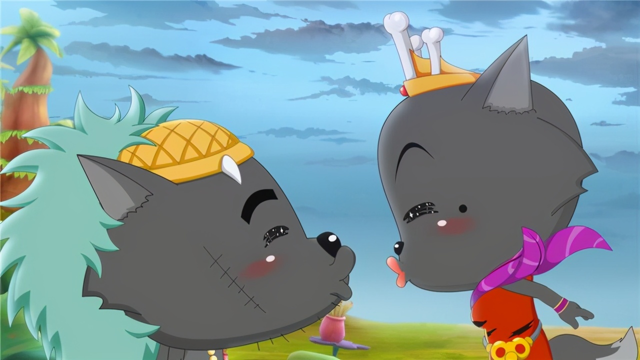 灰太狼宠妻人设崩塌,家里挂着美羊羊照片,多次夸赞美羊羊会打扮