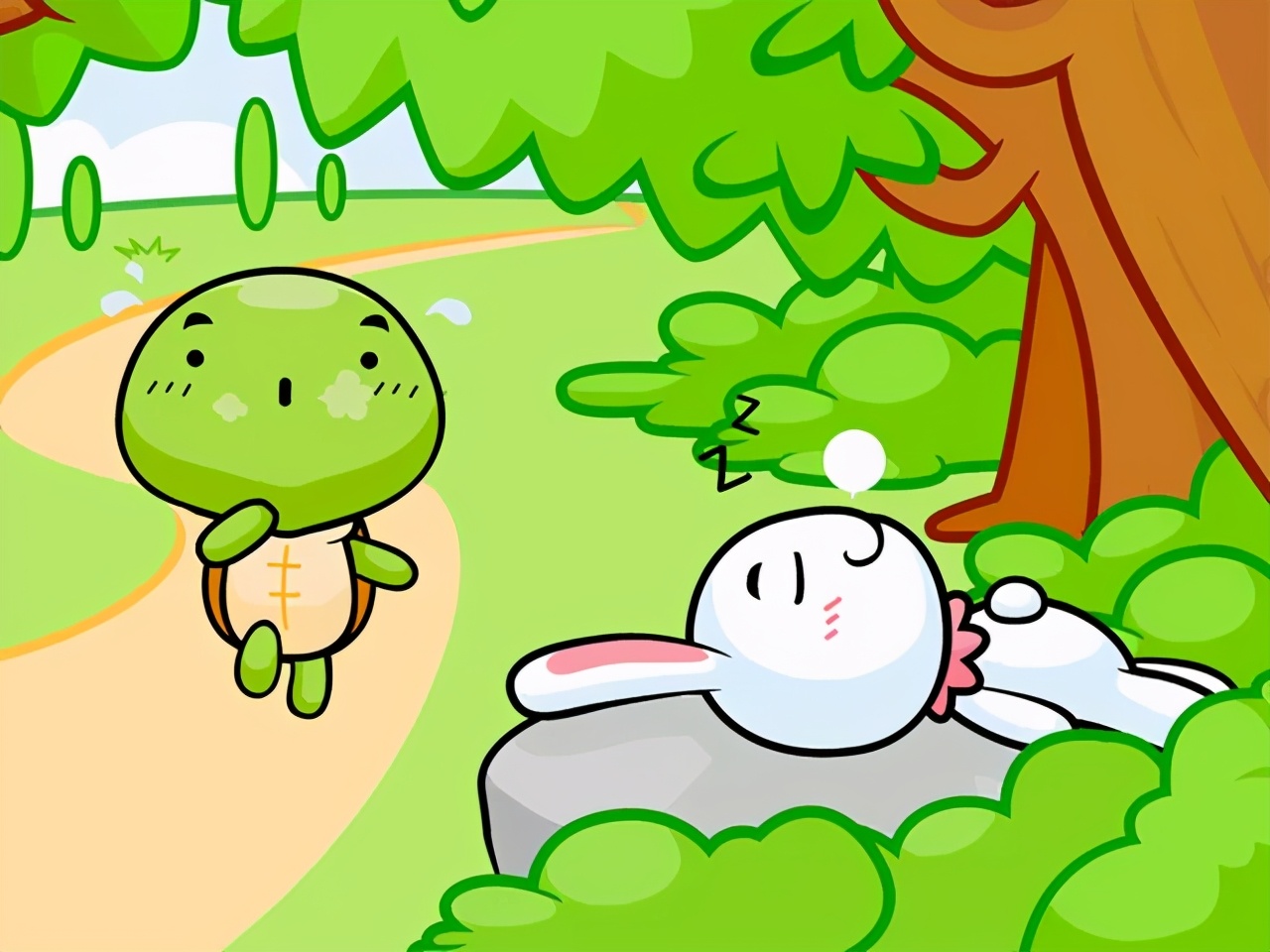 故事新编|龟兔的第二次赛跑