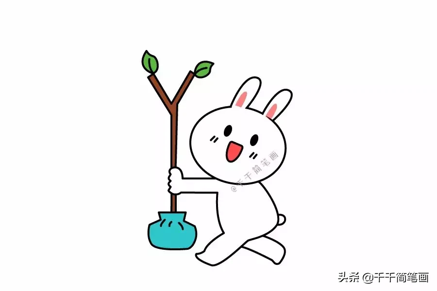 春天，你好！植树节30种简笔画创意画素材大全