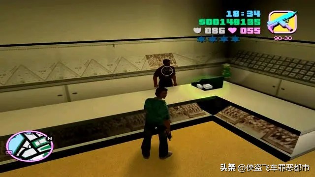 盘点GTAVC(罪恶都市里很滑稽的事)