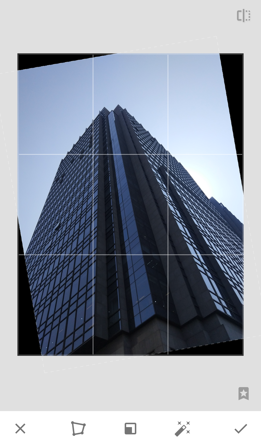 Snapseed后期修图教程（五）：旋转和视角工具