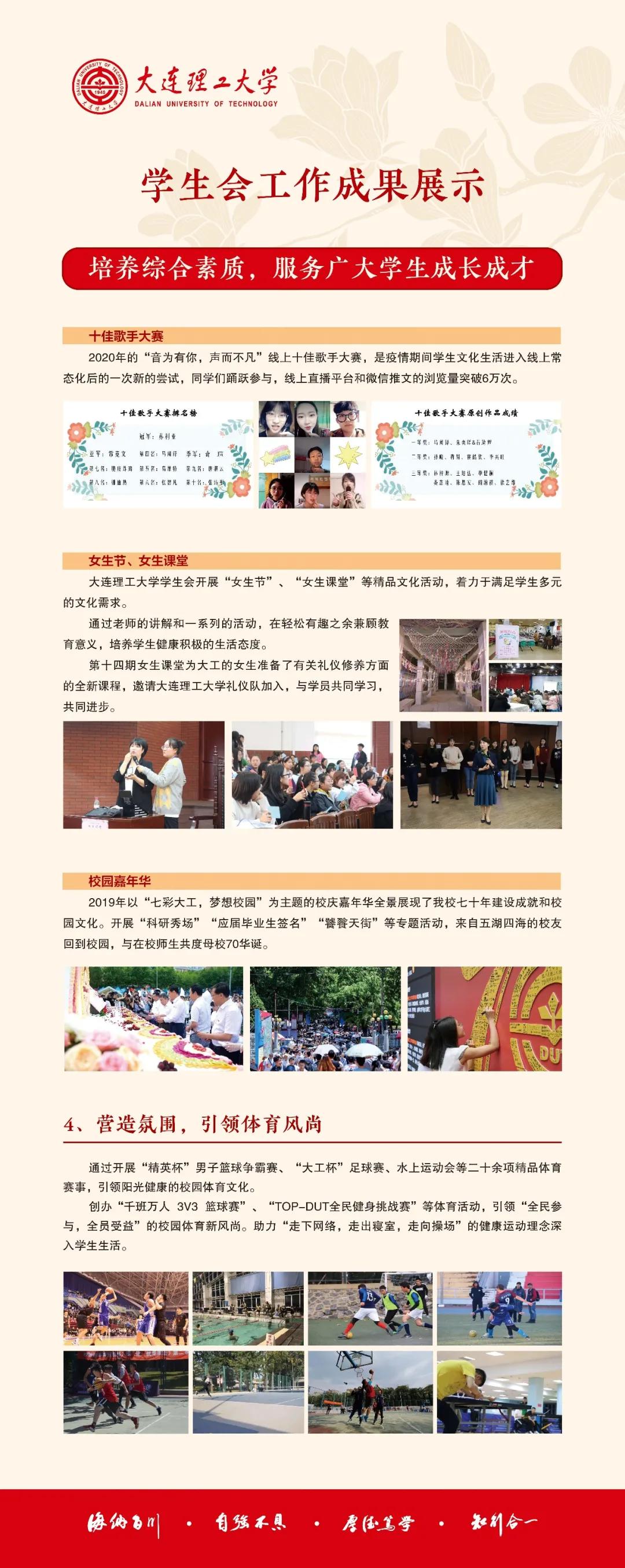 优秀！为大工学生会组织打Call吧