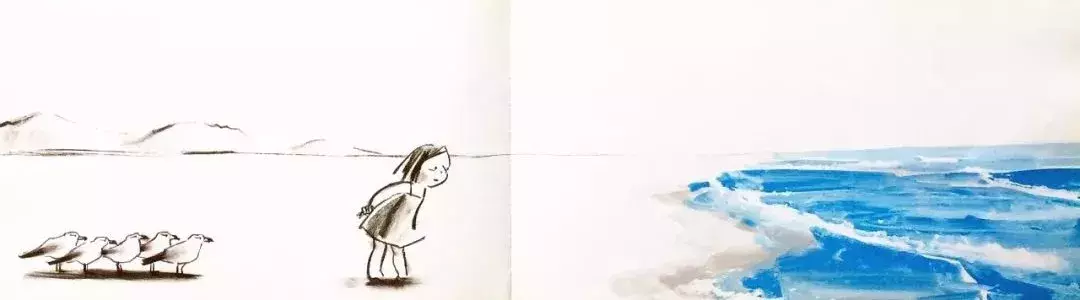 追求探索与冒险的经典无字绘本《海浪》