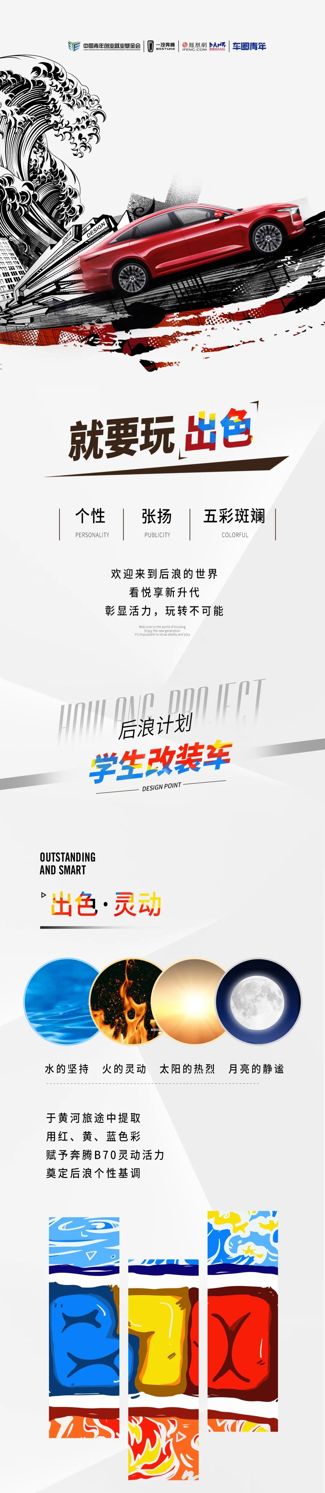 奔腾B70潮酷改装秀活力 外观升级尽显年轻态度