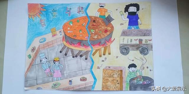 江门“食安与我”初小幼绘画比赛，人气王来自开平恩平鹤山广德