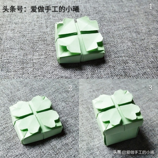 四叶草千纸鹤折纸合集，种类齐全，你喜欢的都在这里