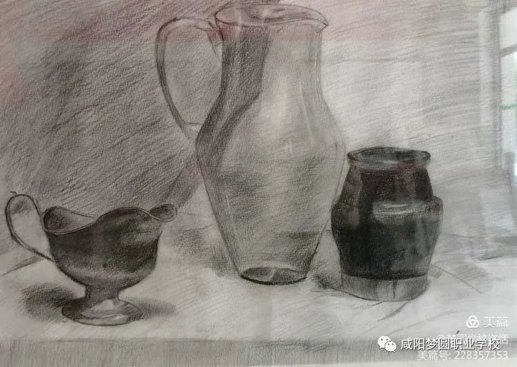 咸阳梦圆职业学校——学生绘画作品展