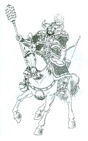 白描水浒三十六天罡星
