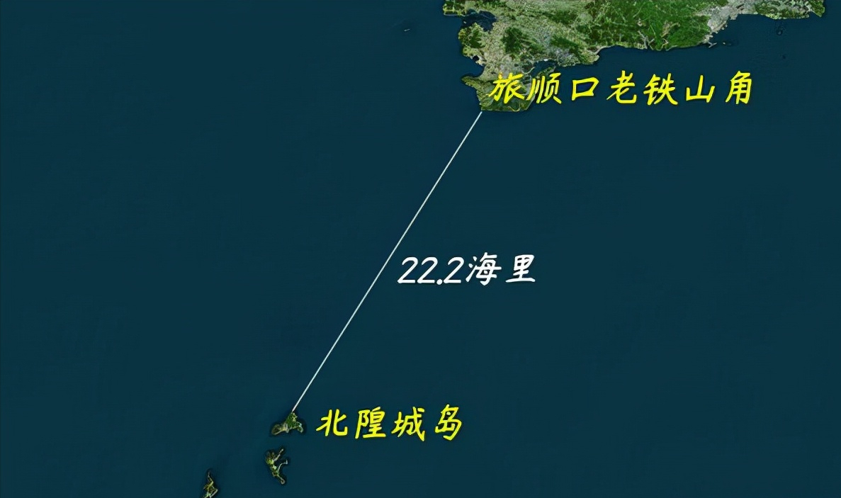 渤海为我国内海，外国船只无权擅入，要多亏山东一座小岛