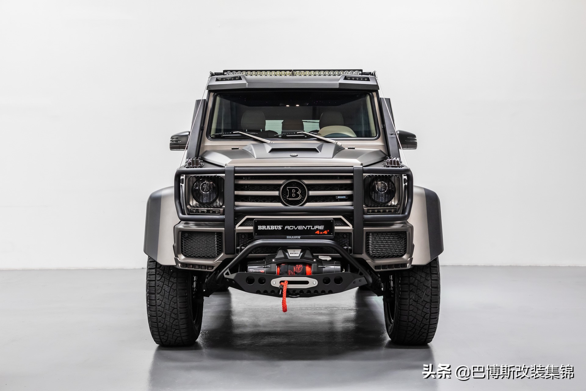 奔驰g500 4x405改装|如何花35万改成五百万的样子