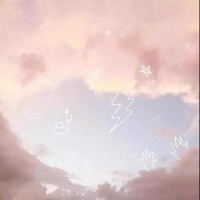 粉色系可爱背景图  属于你的生活小句子 眼里有光，心中有理想