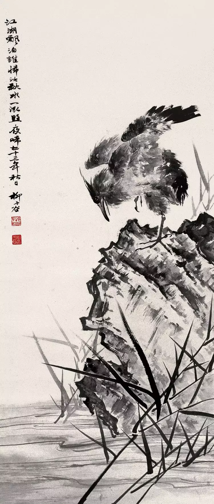 “竹圣”的花鸟画，精彩！