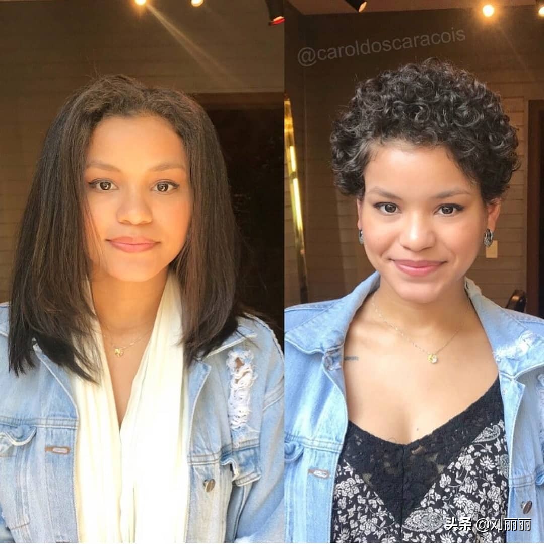 换发型就像换脸,看看这17位美女发型前后对比,让你收获良多