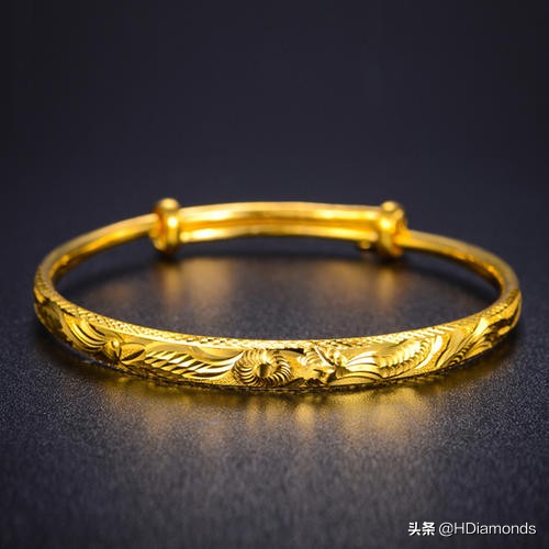 关于黄金手镯,你不得不知的7种款式