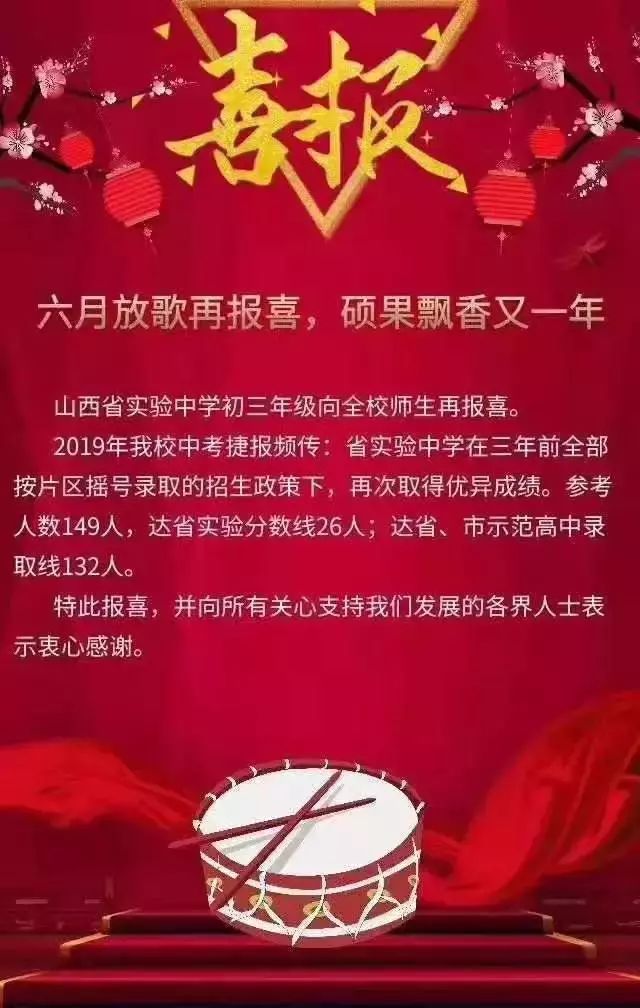 太原初中哪个好，中考成绩瞧一瞧！你最想去哪一所？