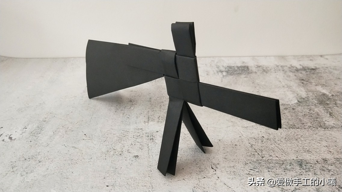 儿童趣味手工,机关枪折纸教程,简单好玩不伤人