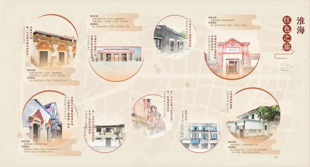 上海红色文化地图（2021版）发布！6条红色线路等你打卡