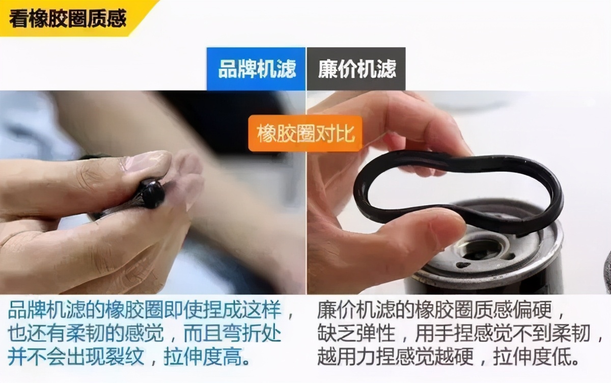 好的机油滤芯和劣质的有什么区别？拆开给你看