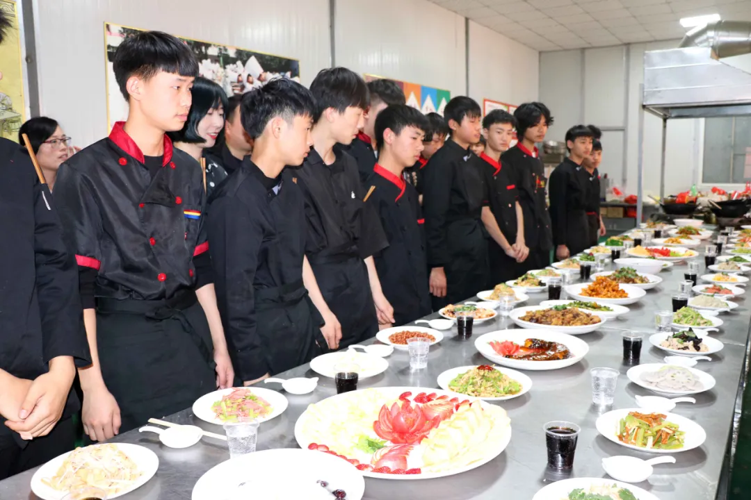 洛阳新艺学院，烹饪专业技能展示，色香味俱全