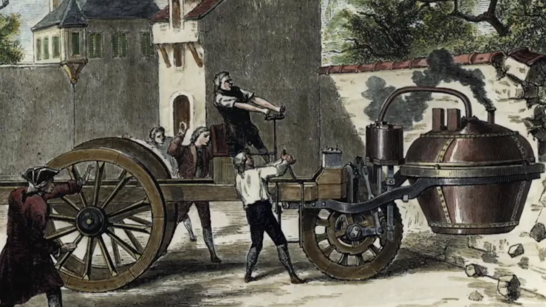 近代,随着第一次工业革命的到来,发明出了蒸汽机这样的动力驱动设备