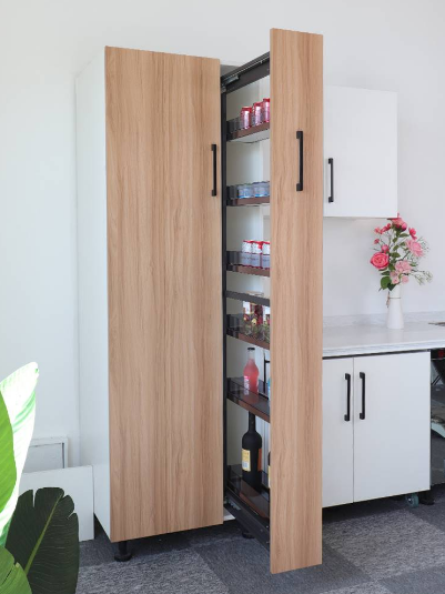 薄边柜(柜侧边的15cm,4处空间巧用超薄柜,物品拿取方便了很多)