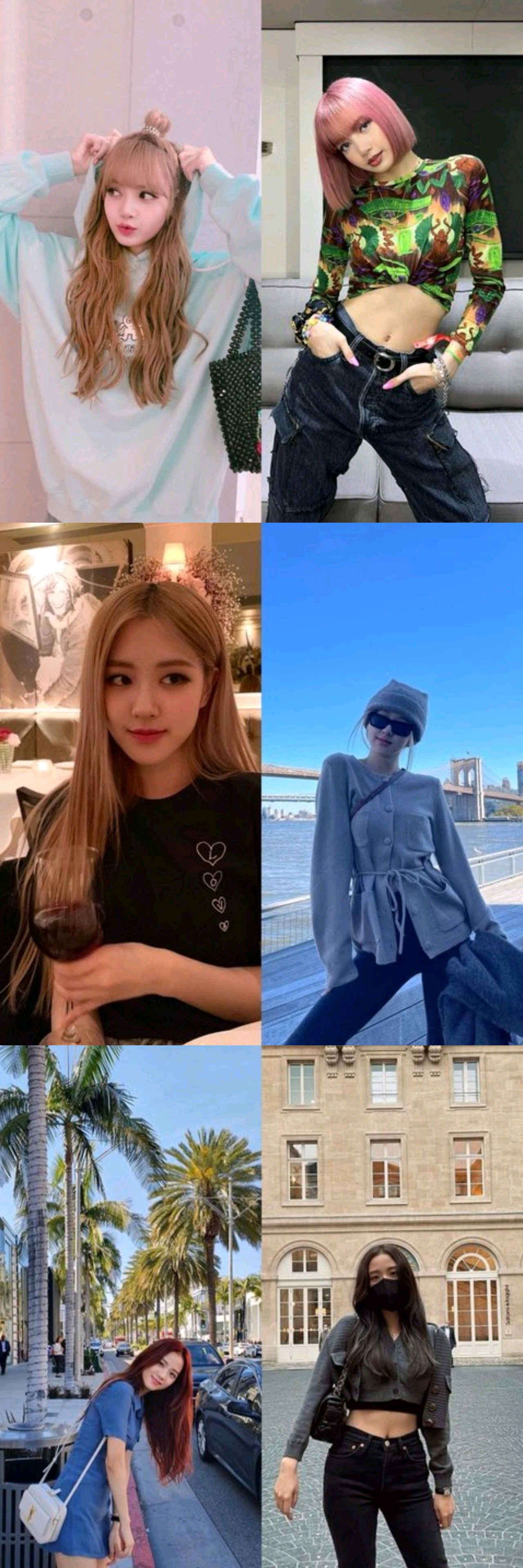 不只是Jennie，BLACKPINK成員們都變了