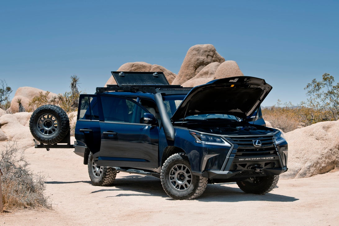 雷克萨斯j201概念越野车:没有跟经典雷克萨斯lx说再见的越野旗舰