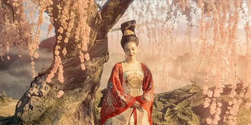 白居易长篇叙事诗《长恨歌》，杨玉环没有被缢死，因为坟冢无尸骨