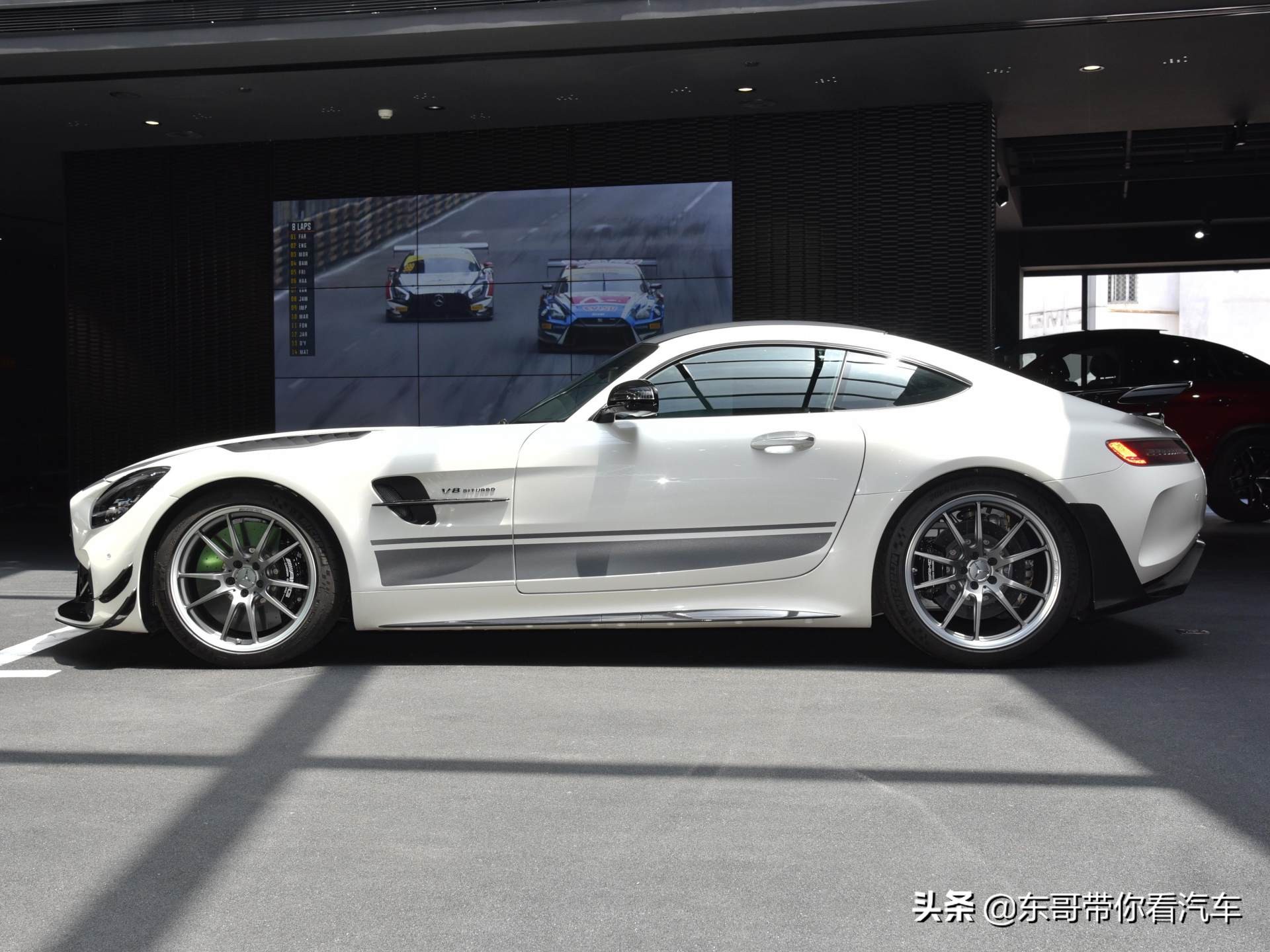 911强劲对手,大马力双门跑车,喜欢跑赛道的看过来,实拍amg gt