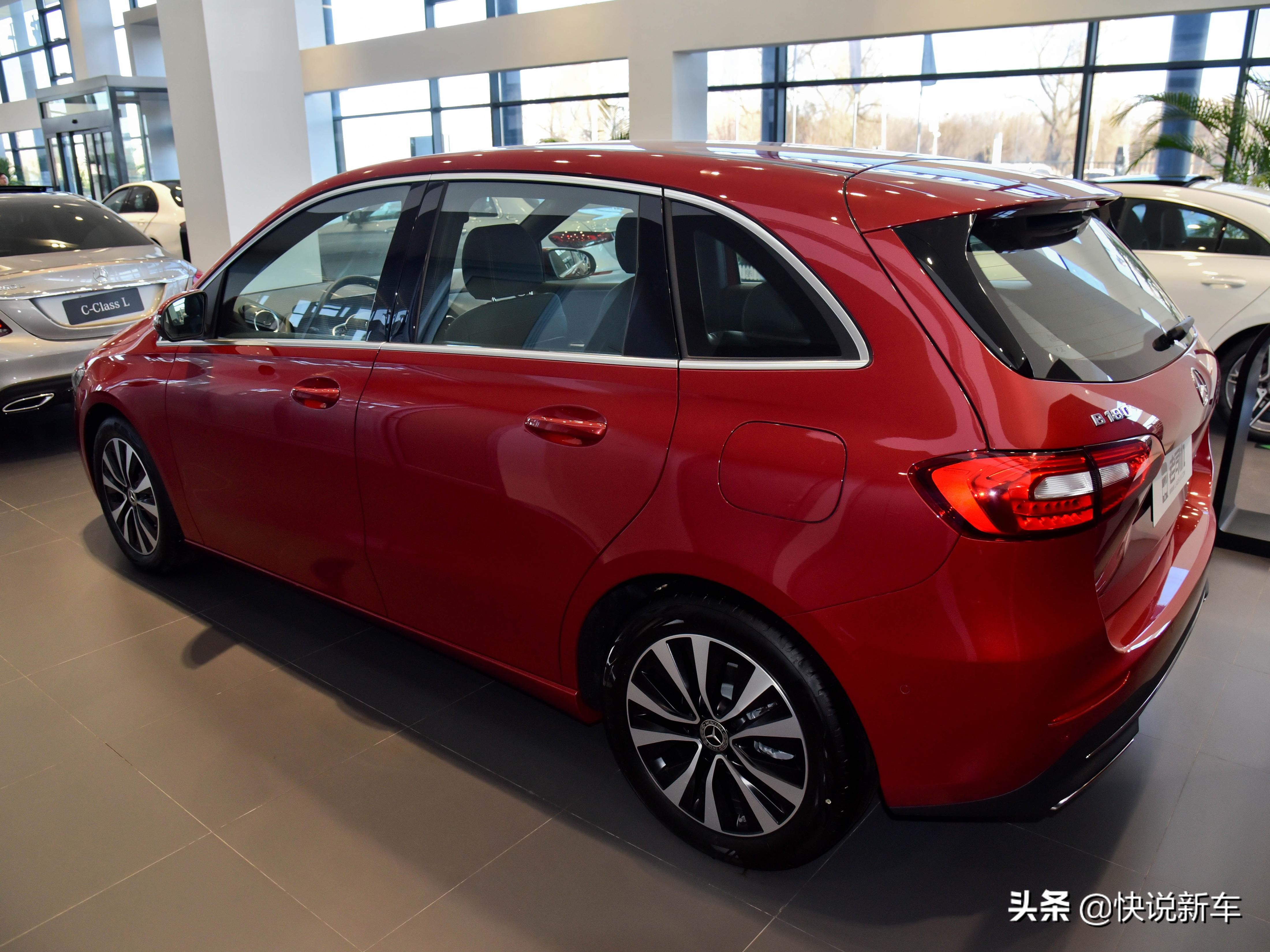 德国豪华品牌的紧凑型车 实拍奔驰B级