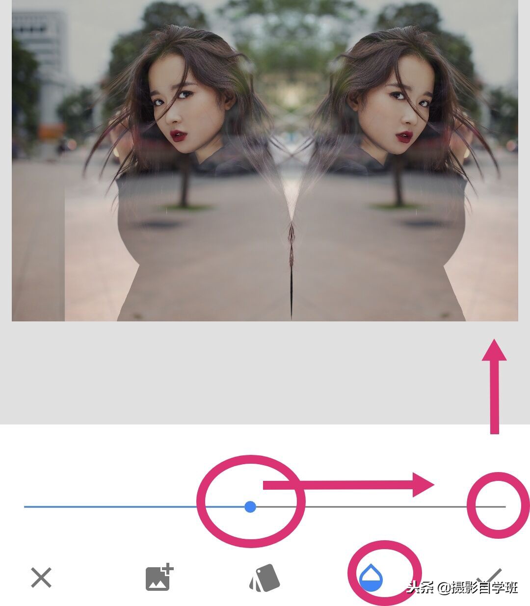 图片翻转镜像(镜像分身效果) - 赤虎壹号