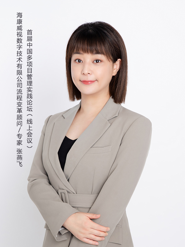 业务变革与架构双驱动的多项目管理︱海康威视流程变革顾问/专家张燕飞 - 脉脉