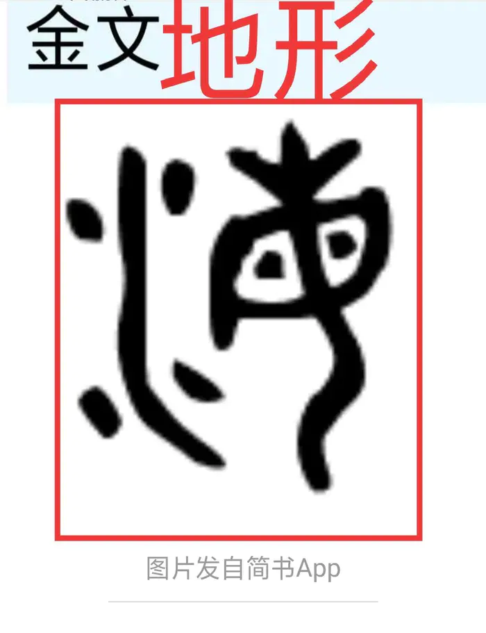 海字甲骨文、金文象形原型