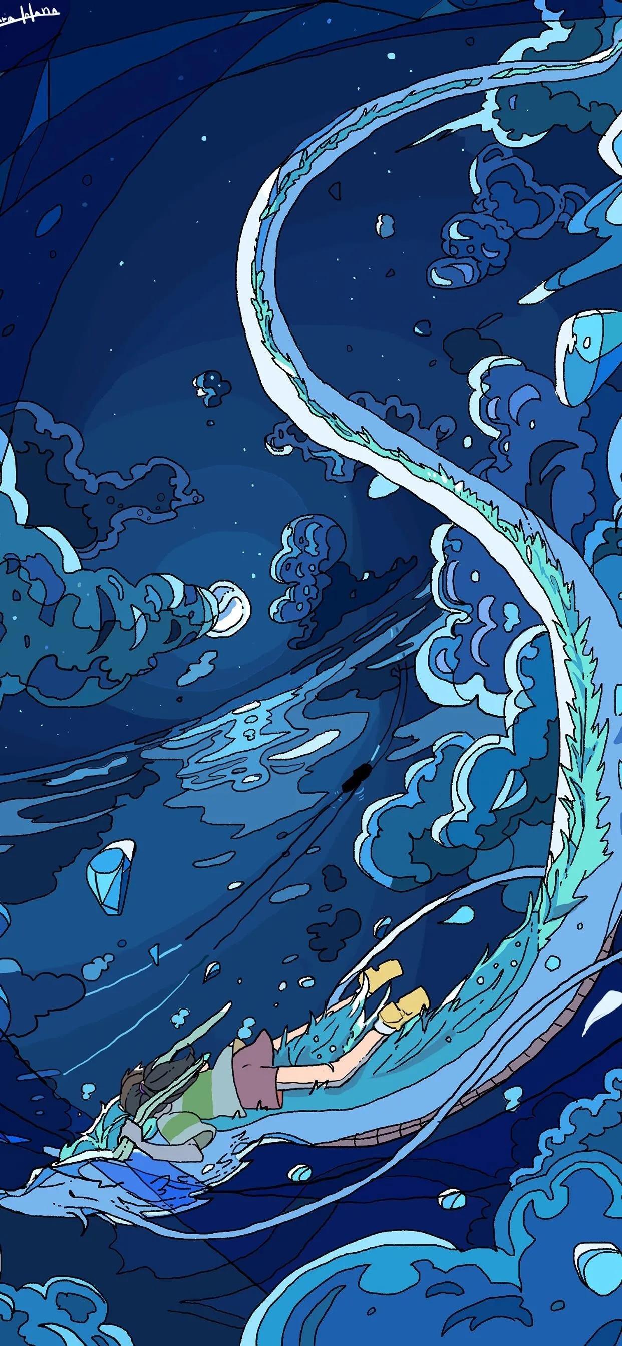 qq聊天背影图片动漫(关于壁纸) - 赤虎壹号