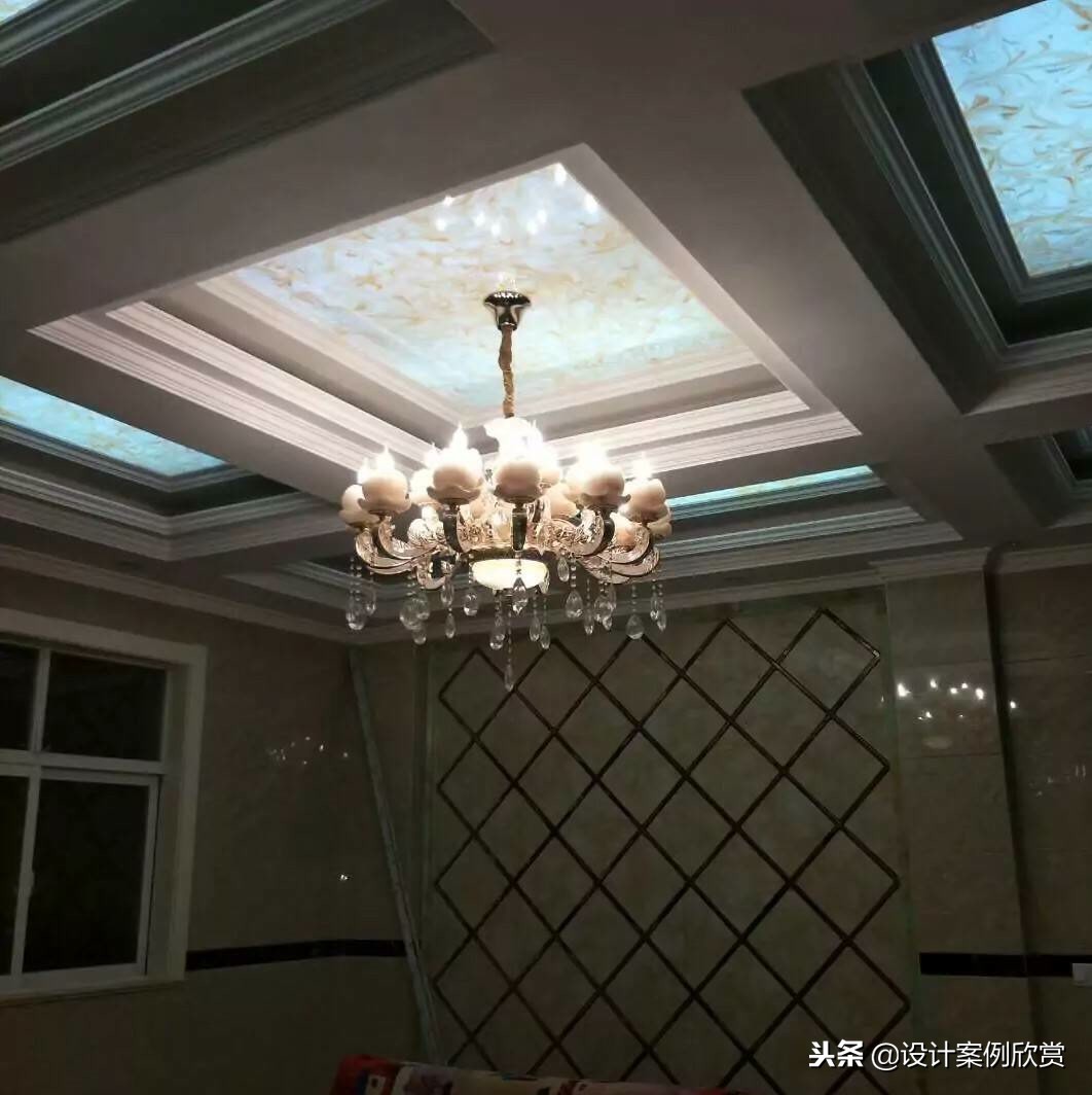 欧式装修不会设计吊顶？看看这些实景案例，太大气了