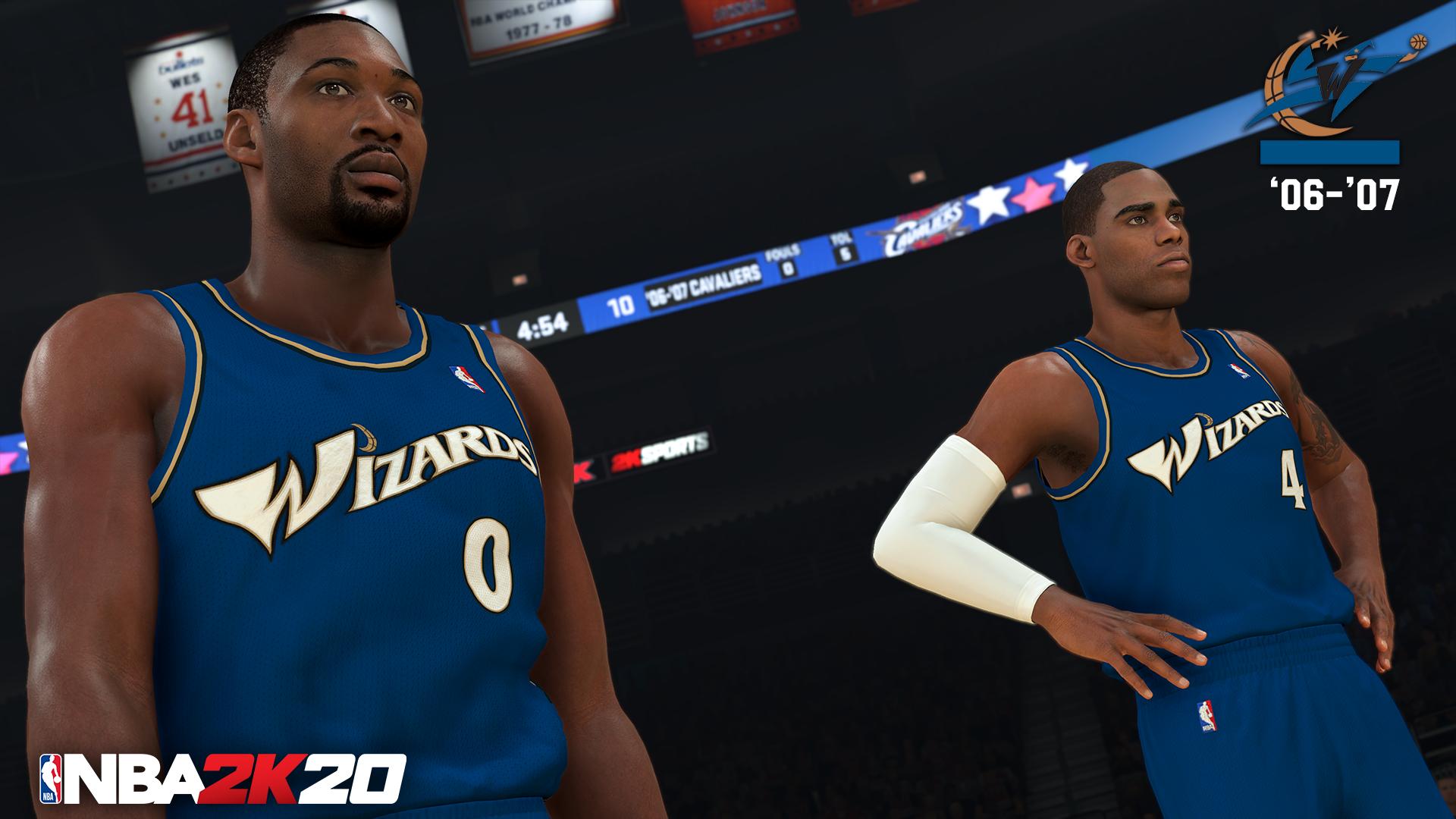 nba2k20经典队有哪些(《NBA 2K20》官方公布新加入6支经典球队：16骑士上线)